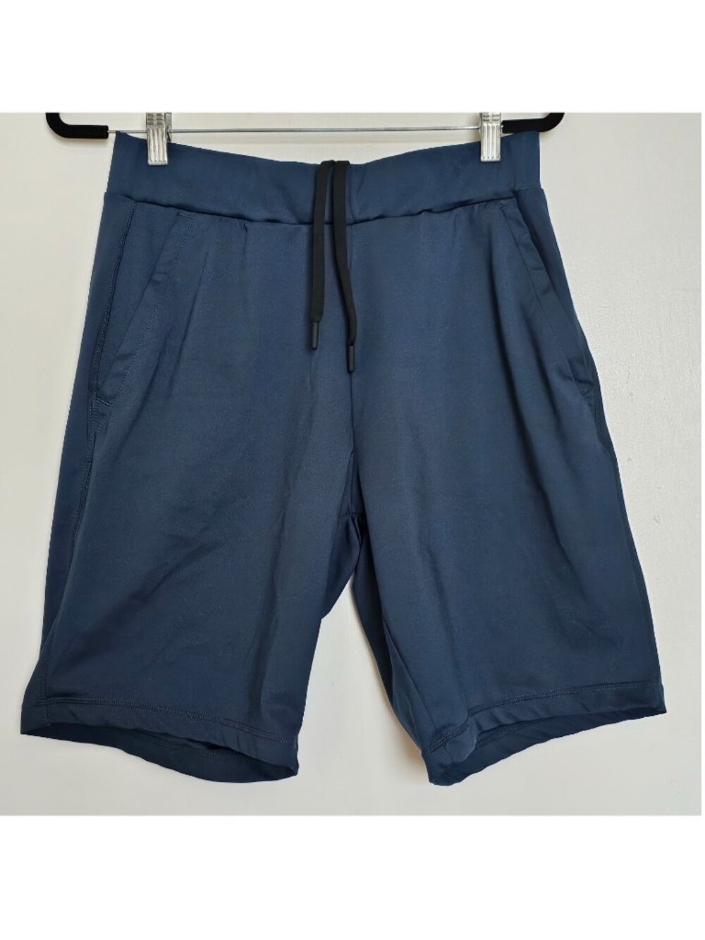32 Degrees Athletic Drawstring Shorts, M, Dark Blue
